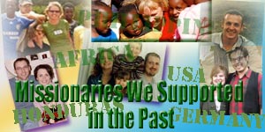 missionaries we supported in the past
